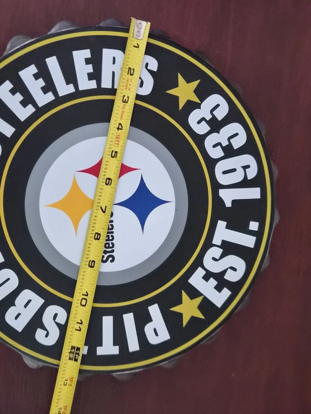 Pittsburgh Steelers Wall Decor & Refrigerator Magnet Set, stuffed animal NFL